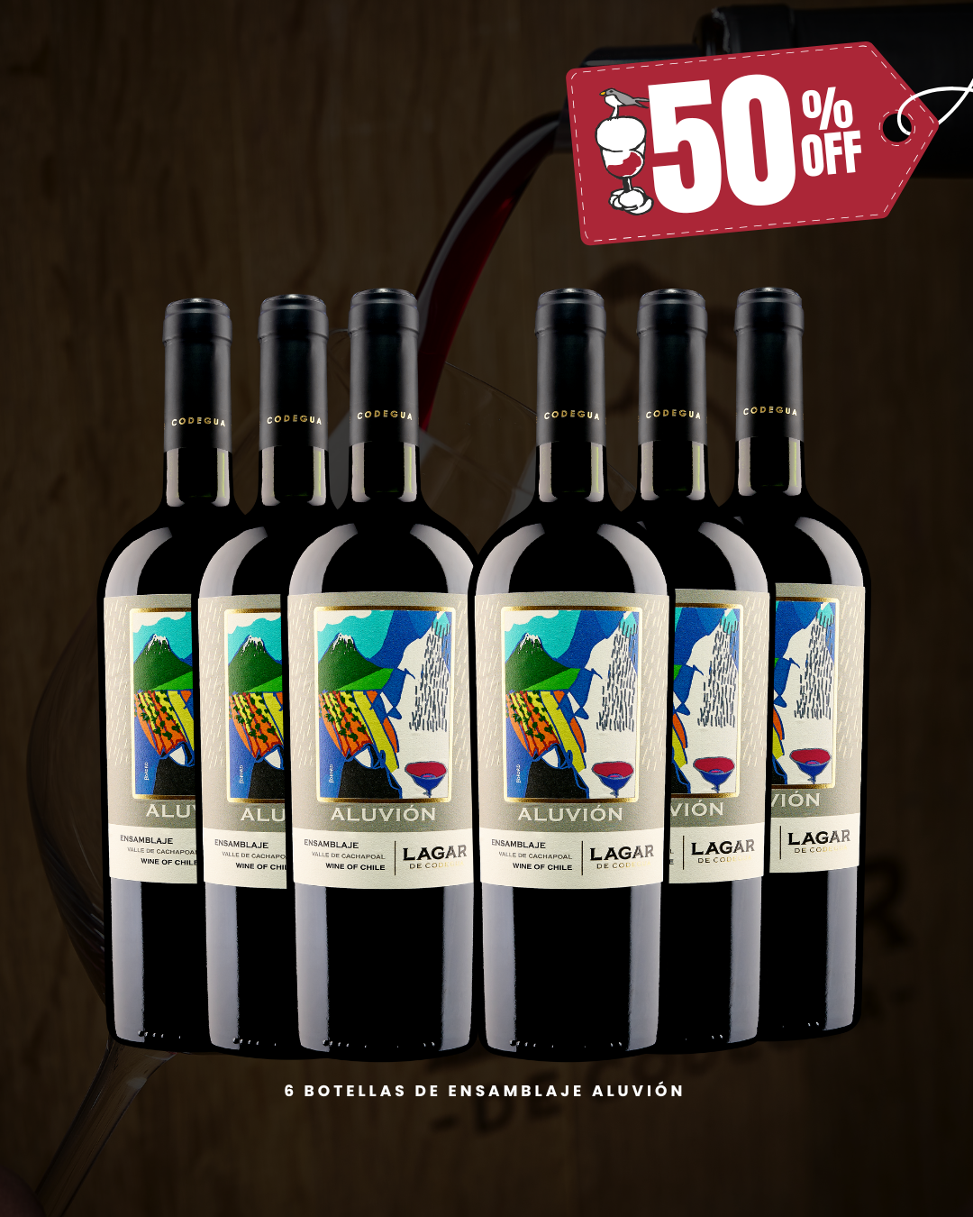 Pack Aluvión x 6 bot