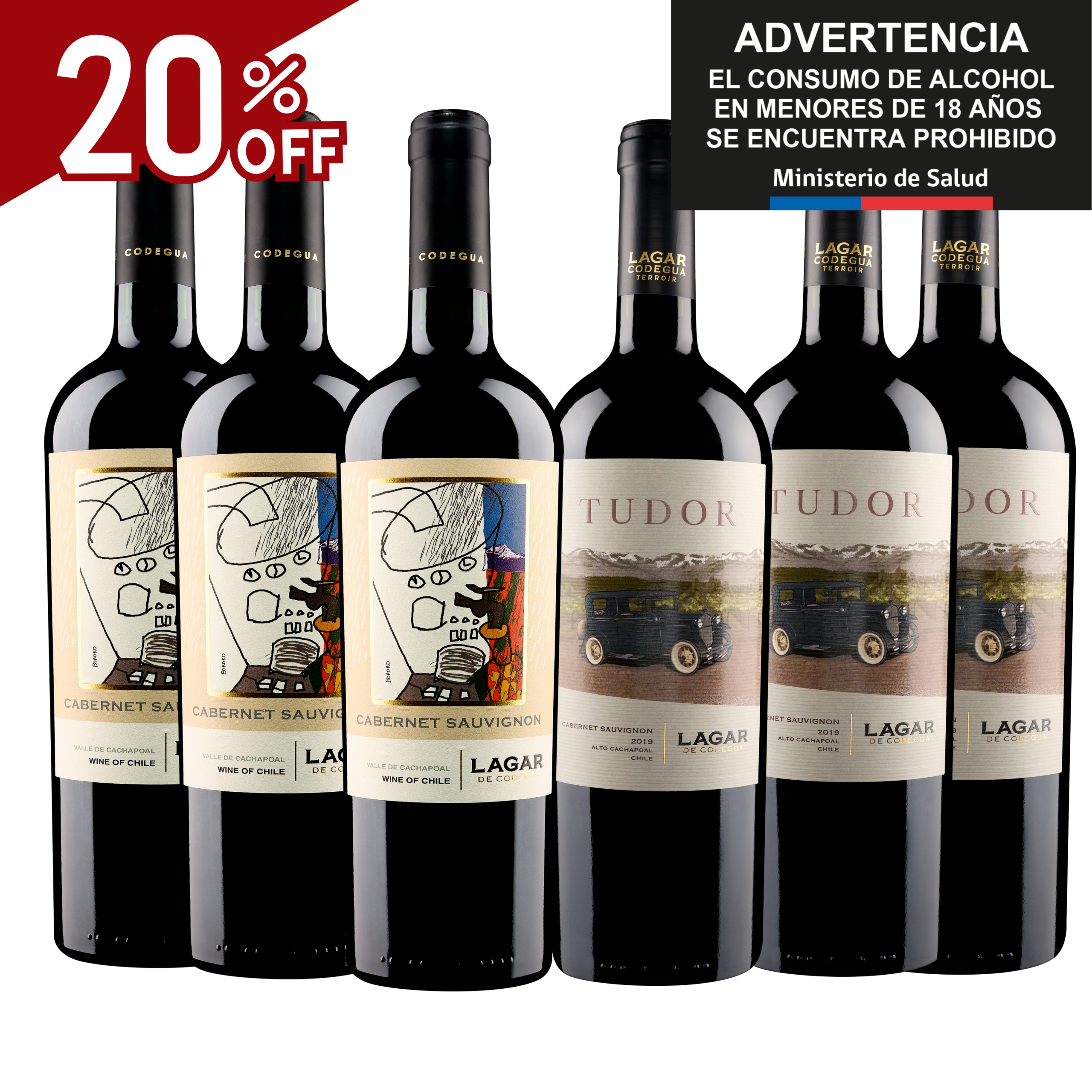 Pack Doble Expresión Cabernet Sauvignon